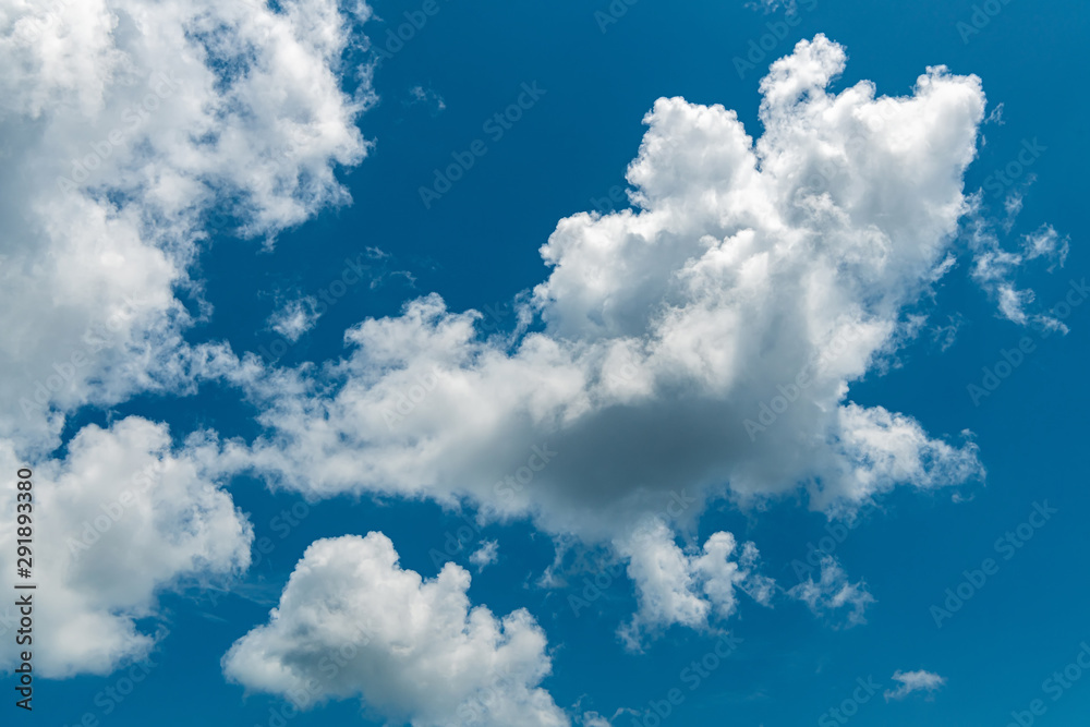 White cloud on blue sky on day time for background. White cloud on blue sky on day time for background.