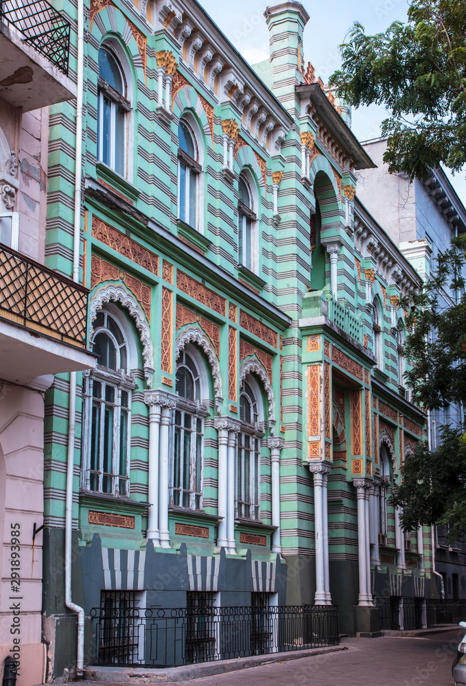 Old houses in Odessa