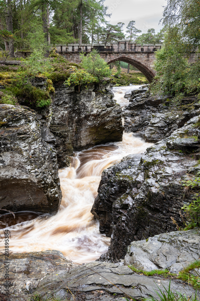 River Dee, Linn of Dee, Mar Lodge Estate, Aberdeenshire, Scotland River Dee, Linn of Dee, Mar Lodge Estate, Aberdeenshire, Scotland