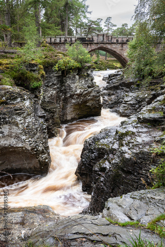 River Dee, Linn of Dee, Mar Lodge Estate, Aberdeenshire, Scotland