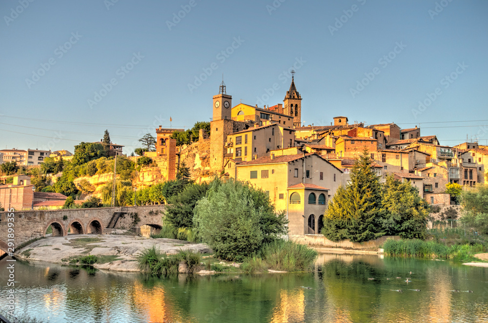 Gironella, Catalonia, HDR image