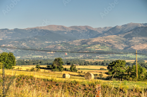 Cerdanya landscape  Catalonia  HDR image