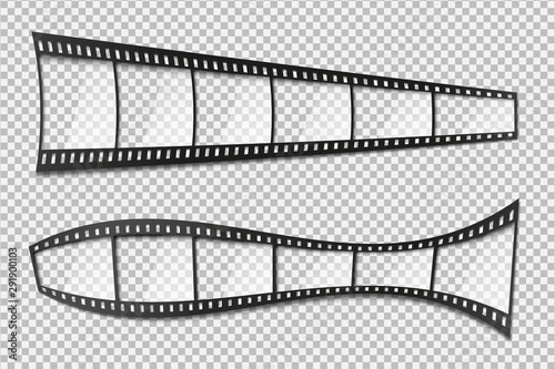 Six frames of classical 35 mm film strip.