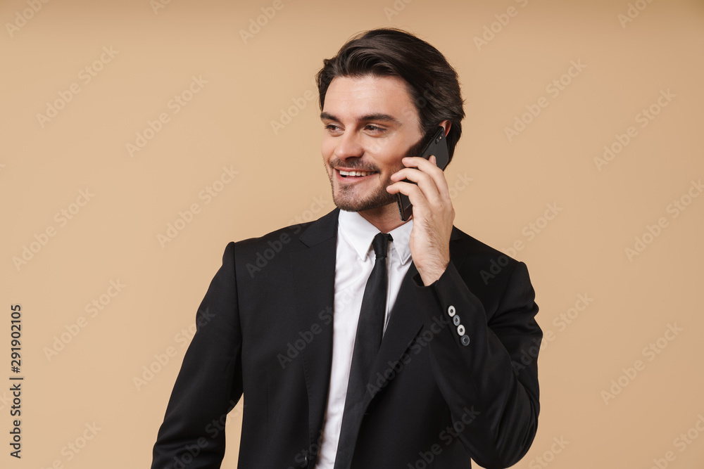 Portrait of a handsome young businessman wearing suit Portrait of a handsome young businessman wearing suit