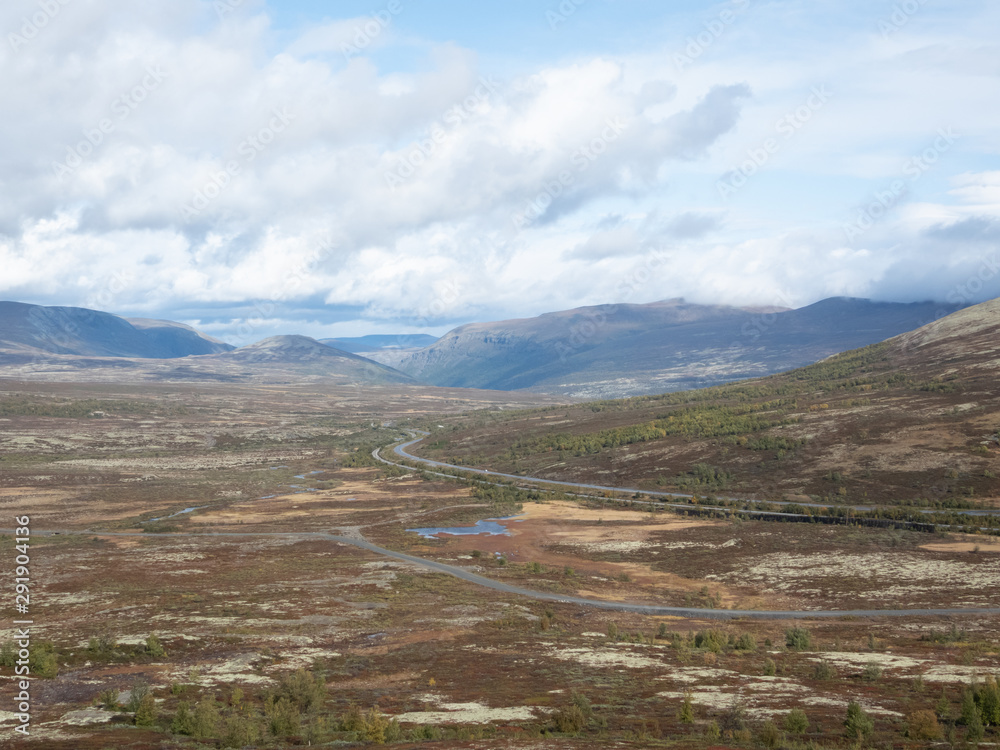 Einöde in Norwegen Landschaft
