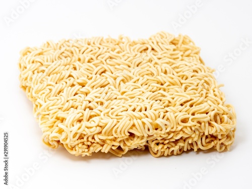 isolate of a Instant noodle white background