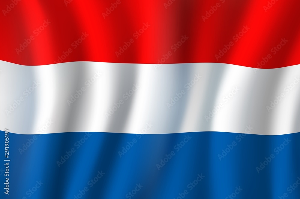 Netherlands national tricolor flag, Holland Netherlands national tricolor flag, Holland