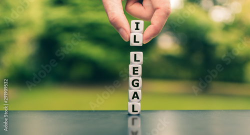 Hand picks two dice and changes the word 