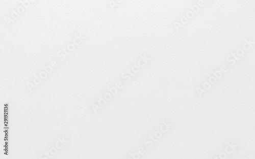 Texture of old white clean stucco fine grain concrete wall background.