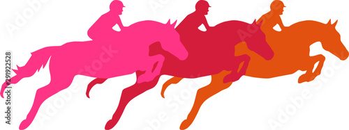 Jumping Horses