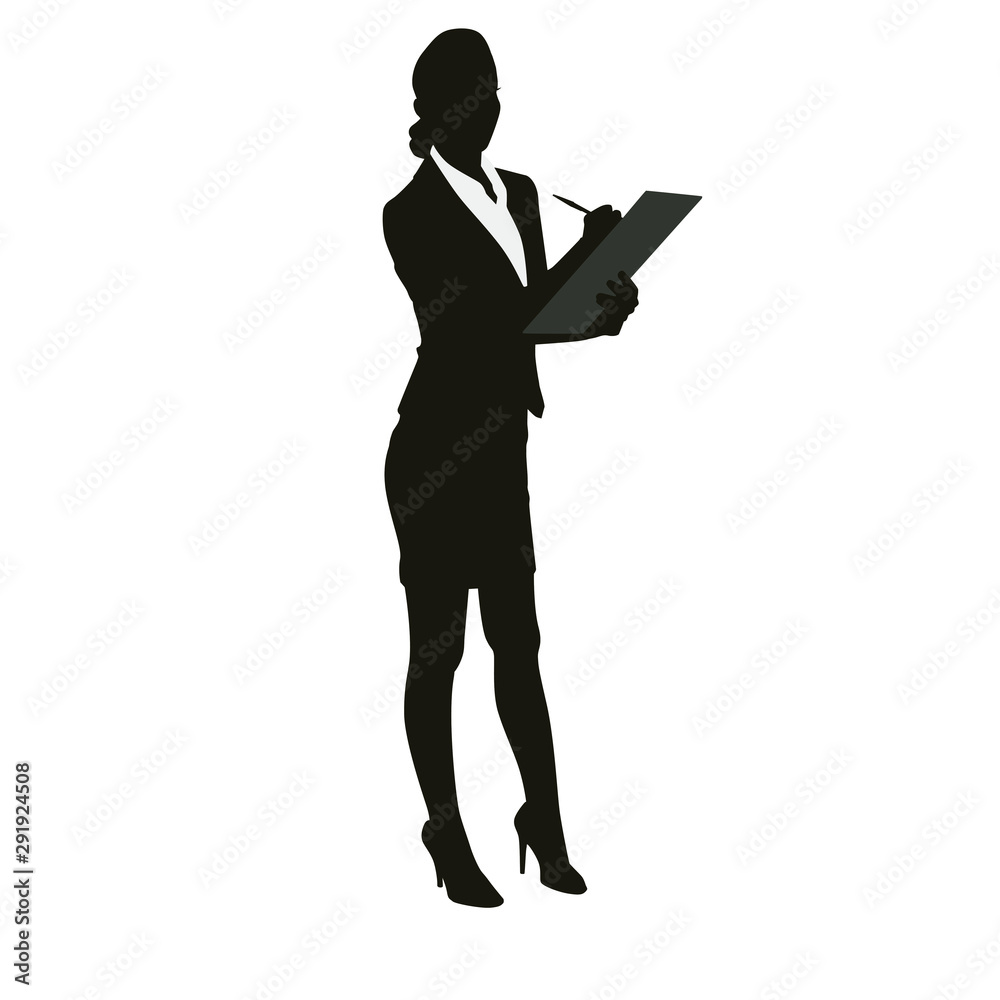 Businesswoman Silhouette Businesswoman Silhouette