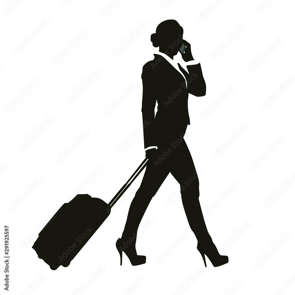 Businesswoman Silhouette Businesswoman Silhouette