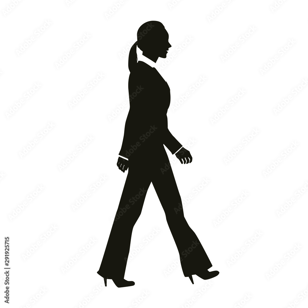 Businesswoman Silhouette