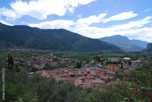 Arco  - eine Stadt nördlich des Gardasees am Unterlauf des Flusses Sarca photo