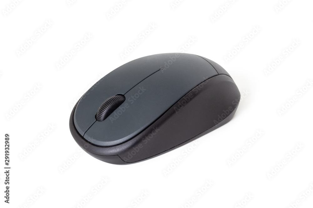 Isolated wireless computer mouse Isolated wireless computer mouse