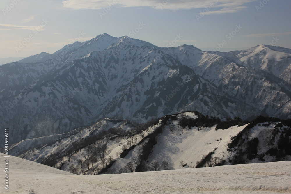 Fototapeta premium Mt.Echigo Komagatake Japan