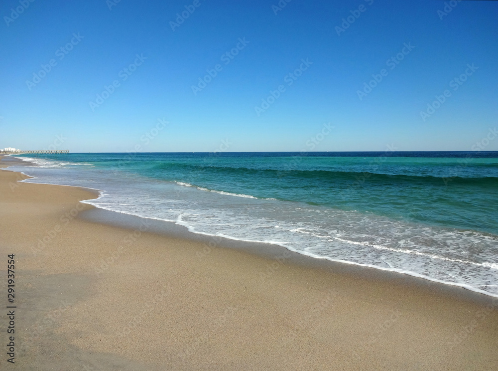 Low Tide Calm at Wrightsville Beach, North Carolina