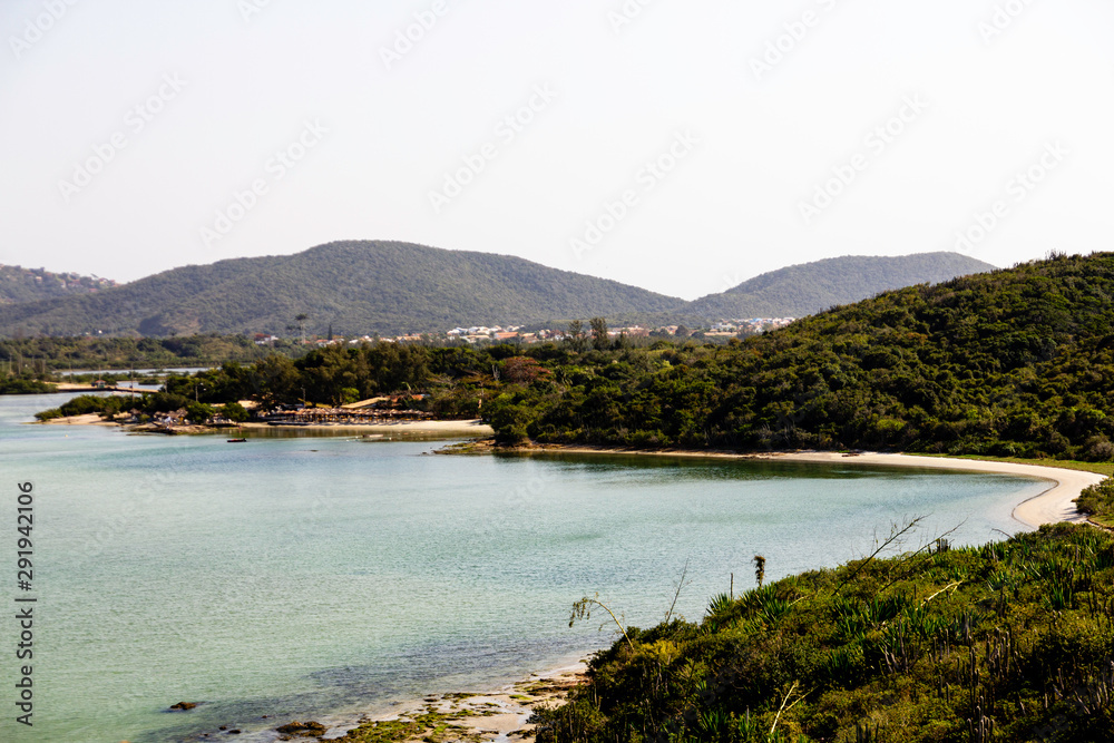 Panoramic view of Araruama lagoon, Cabo Frio, Rio de Janeiro, Brazil. Panoramic view of Araruama lagoon, Cabo Frio, Rio de Janeiro, Brazil.