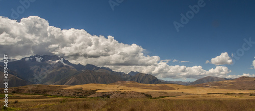 Andes mountains near Moray