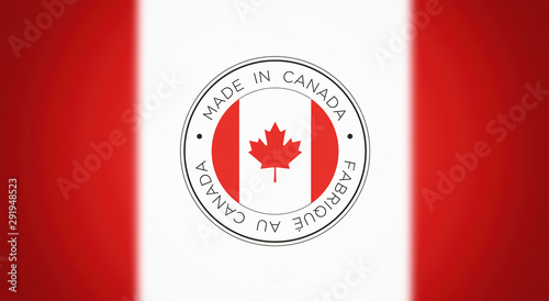 Made in Canada flag icon.