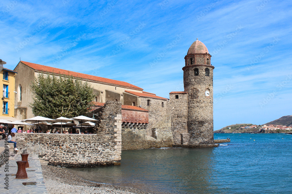Collioure (France) : église Notre-Dame-des-Anges Collioure (France) : église Notre-Dame-des-Anges