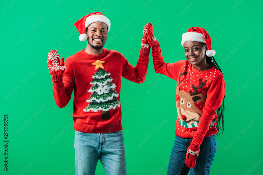 African american christmas sweaters top