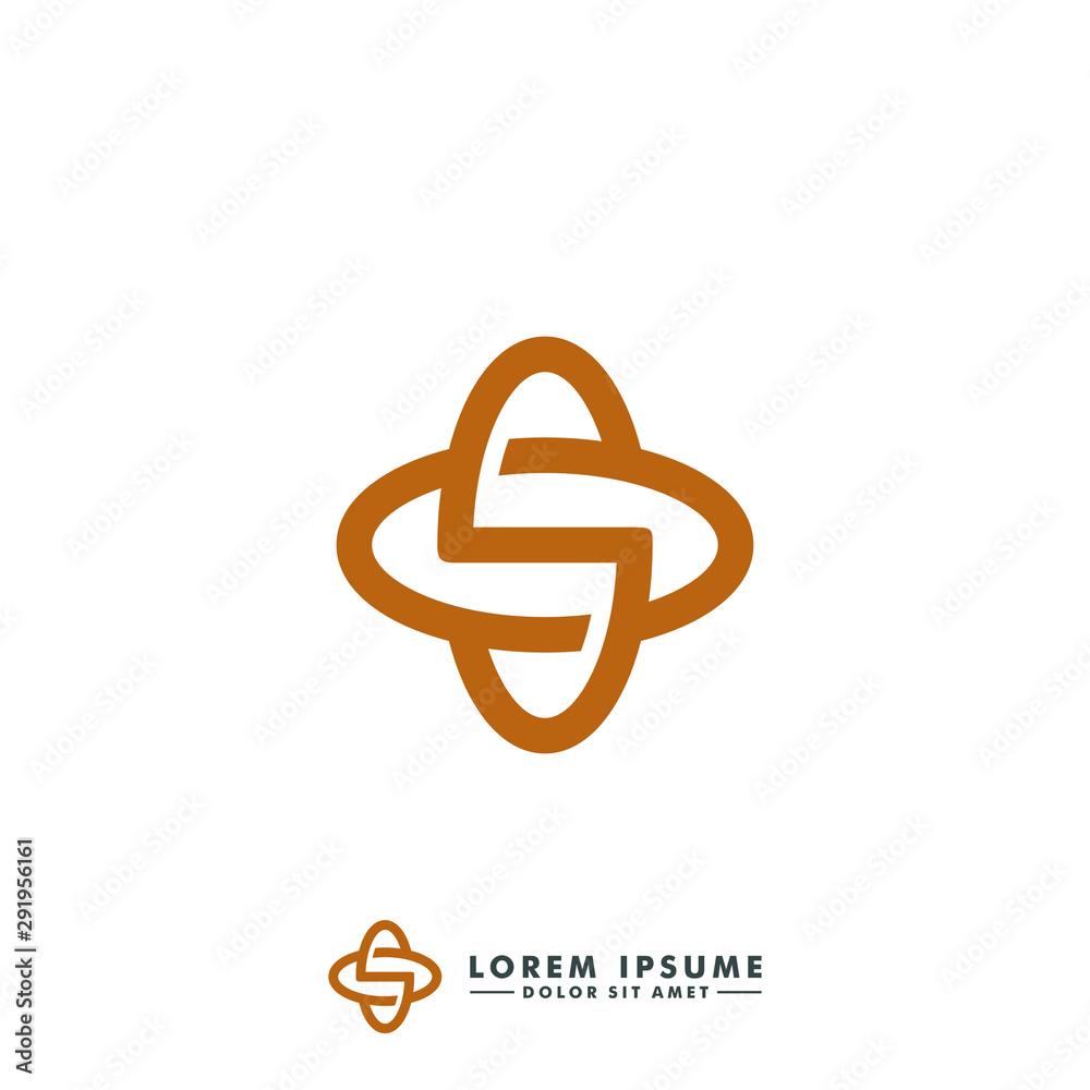 Letter S logo design icon vector illustration Stock Vector | Adobe Stock