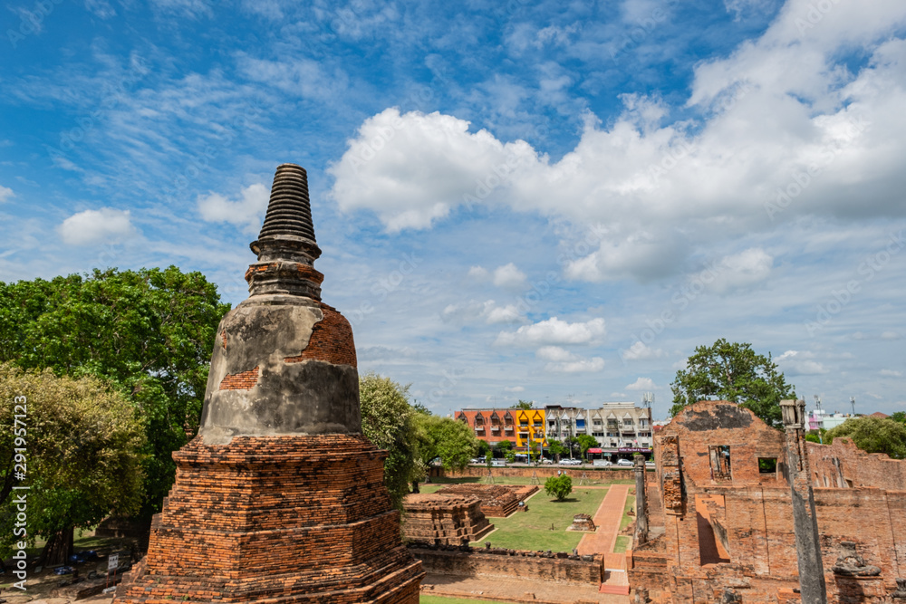 Wat Ratchaburana Temple, Ayutthaya, Thailand, Unesco world heritage site