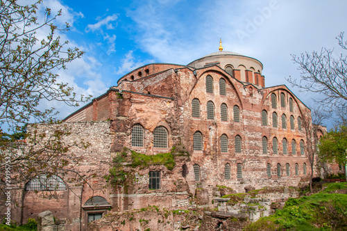 Hagia Irene or Hagia Eirene or St. Irene (Aya Irini in Turkish), a Greek Eastern Orthodox church located in the outer courtyard of Topkapi Palace in Istanbul, Turkey.