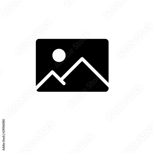 Free Download Photo icon. Image attachment symbol - GFXLoad