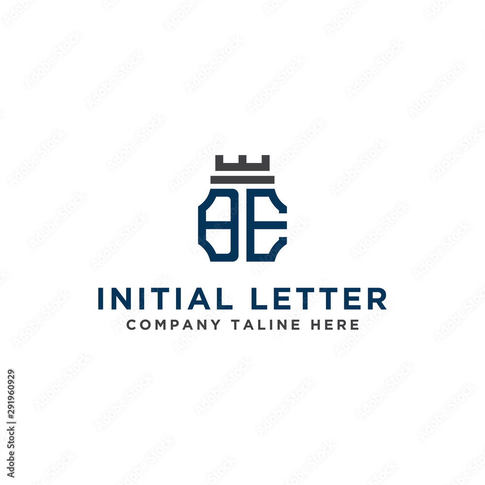 logo design for the company, Inspiration from the initial letters of the BE logo icon. - Vector logo design for the company, Inspiration from the initial letters of the BE logo icon. - Vector