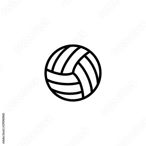Volleyball ball icon. Sport symbol