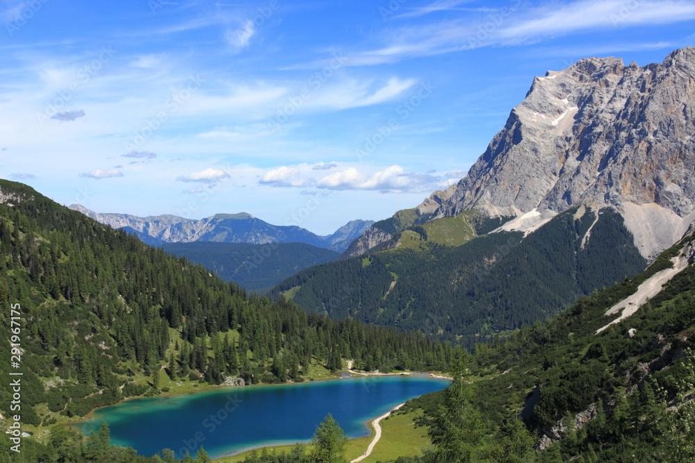 Sebensee mit Zugspitze Tirol