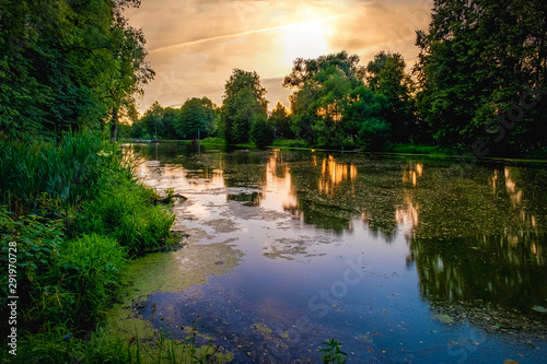 lake in the park