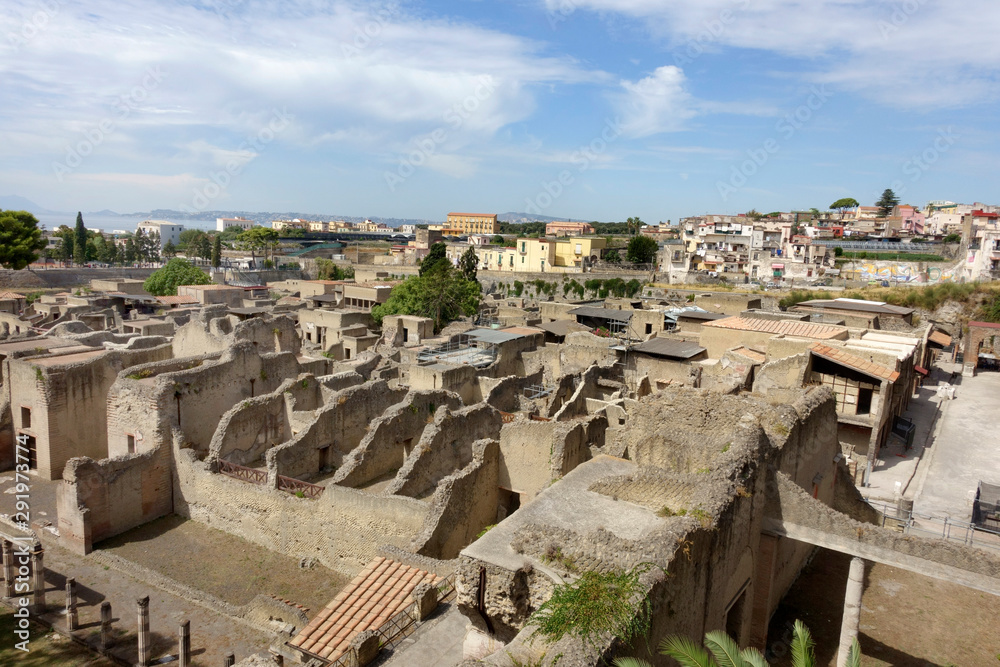 The ancient city of Herculaneum