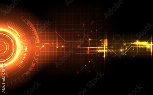 Abstract vector for technology background