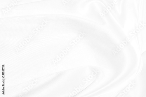 Soft fabric curve abstract copy space white background
