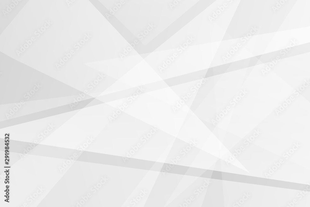 Fototapeta premium Abstract white and grey on light silver background modern design. Vector illustration EPS 10.