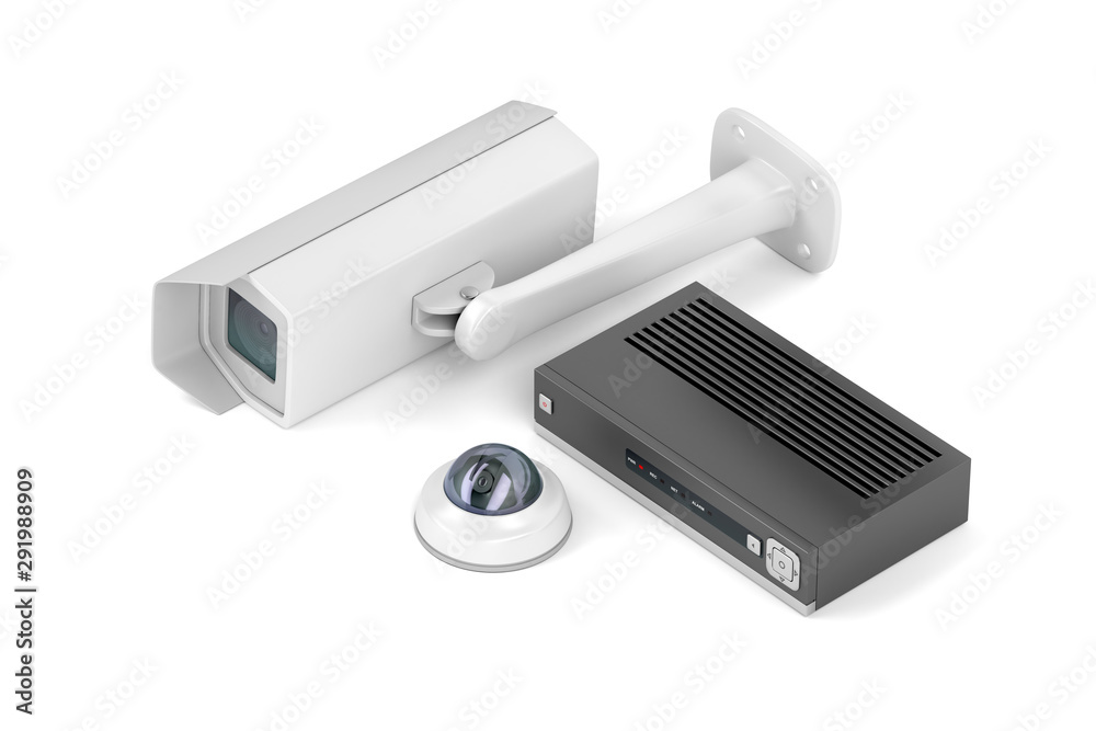 Digital video recorder and surveillance cameras Digital video recorder and surveillance cameras