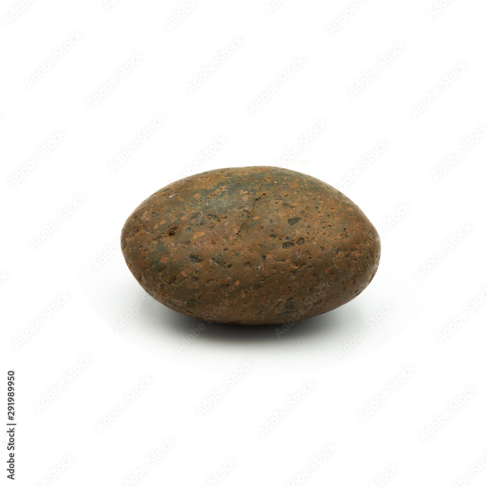 Big granite rock stone, isolated on the white background. Big granite rock stone, isolated on the white background.