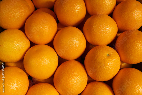 orange background of juicy oranges