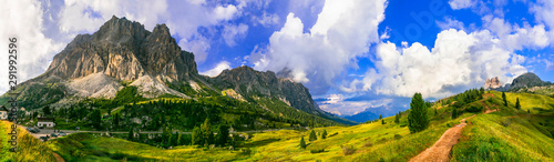 Breathtaking Alpine scenery...