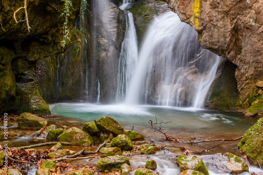 Obraz premium Wodospady Ano Vlasia