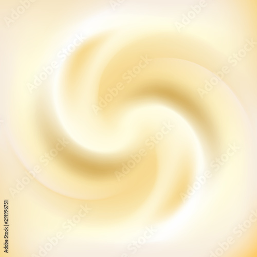 milk cream and caramel swirl background vector