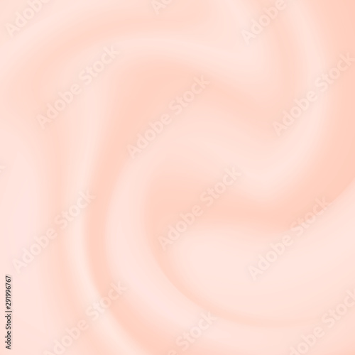 milk cream and caramel swirl orange background vector
