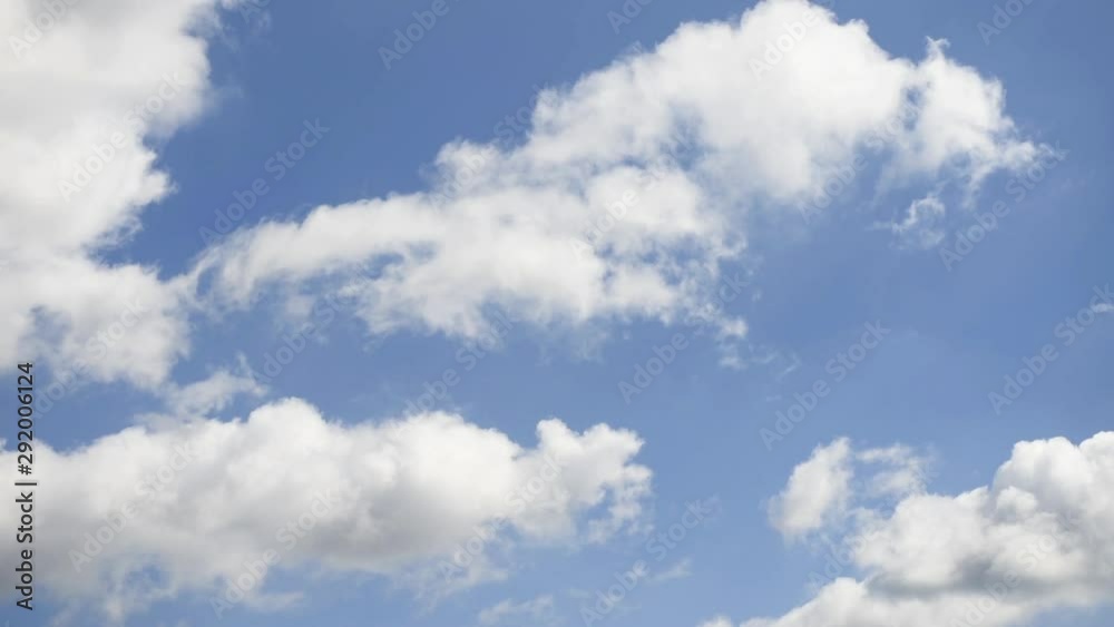 Overview of a beautiful blue sky in spring with fast moving clouds. Untouched nature. Footage. Overview of a beautiful blue sky in spring with fast moving clouds. Untouched nature. Footage.