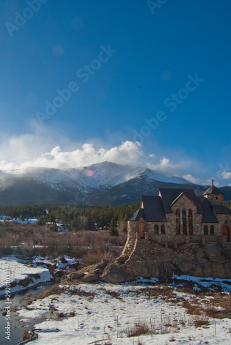 landscape in mountains