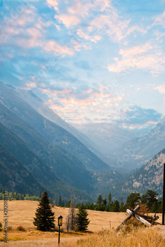 landscape in the mountains