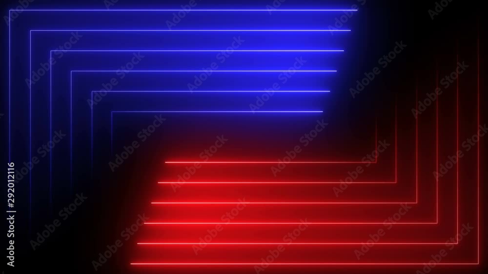 4K square Abstract Background neon glow color moving seamless art loop background abstract motion screen background animated box shapes 4K loop lines design 4K laser show looped animation 