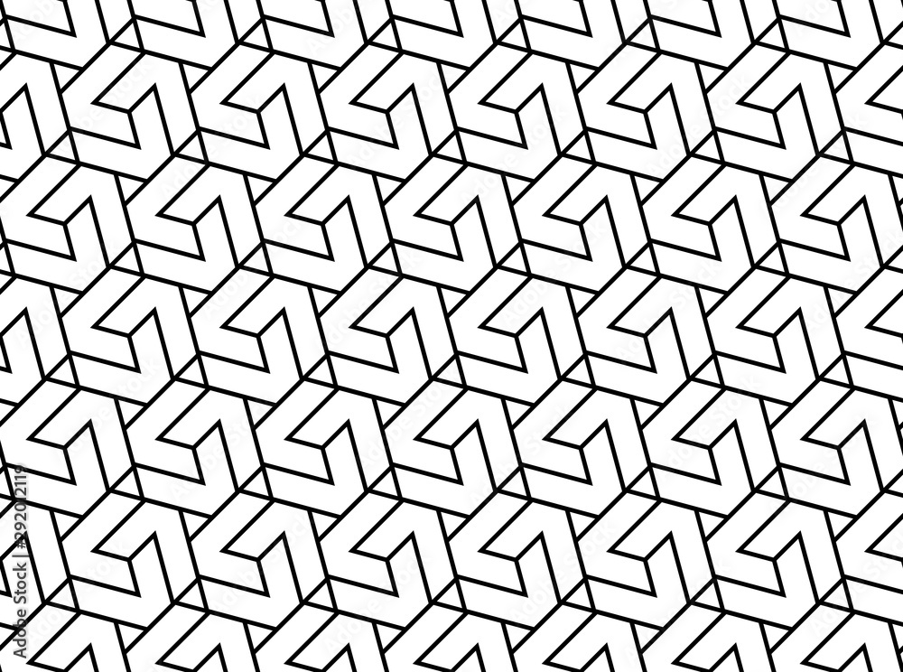 Seamless pattern  Line design pattern, Geometric patterns drawing, Simple  geometric pattern